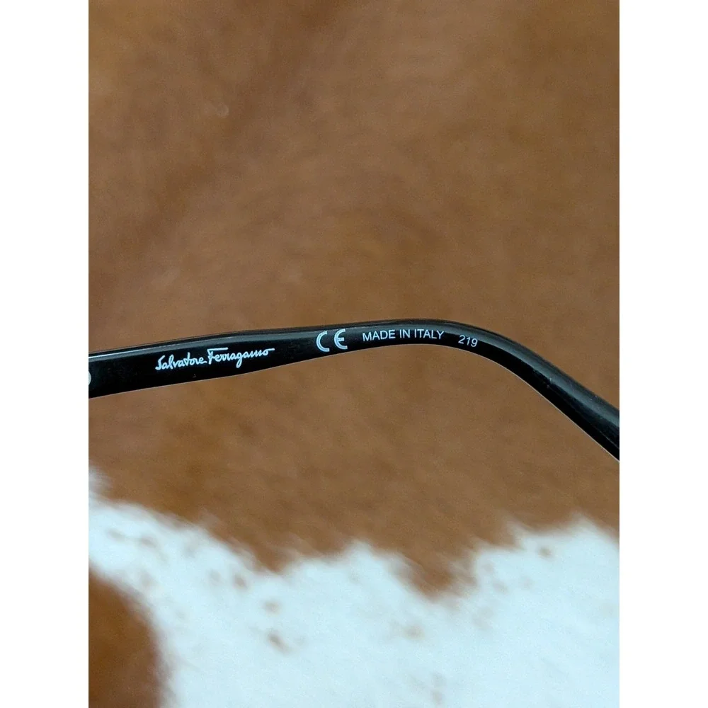 Salvatore Ferragamo SF2166R-718 Eyeglasess Sparkling Black Frames Only 54-16-140